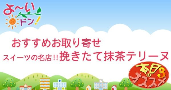 よ～いドン おすすめ3 お取り寄せ 通販 手土産