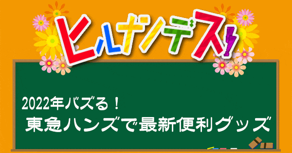 ヒルナンデス 東急ハンズ