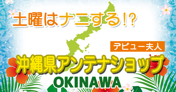 土曜はナニする デヴィ夫人 デビュー夫人 沖縄県 アンテナショップ