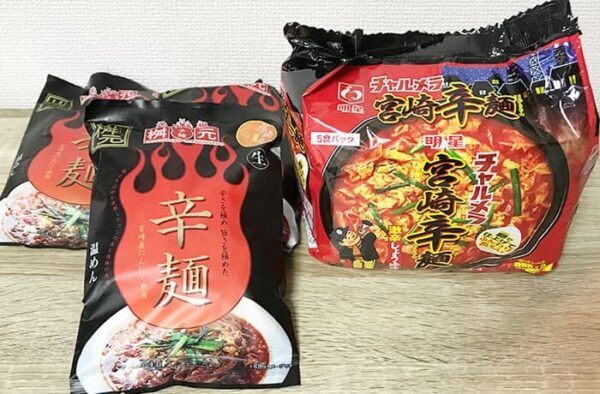 宮崎 名物 ご当地ラーメン 桝本 辛麺 チャルメラ